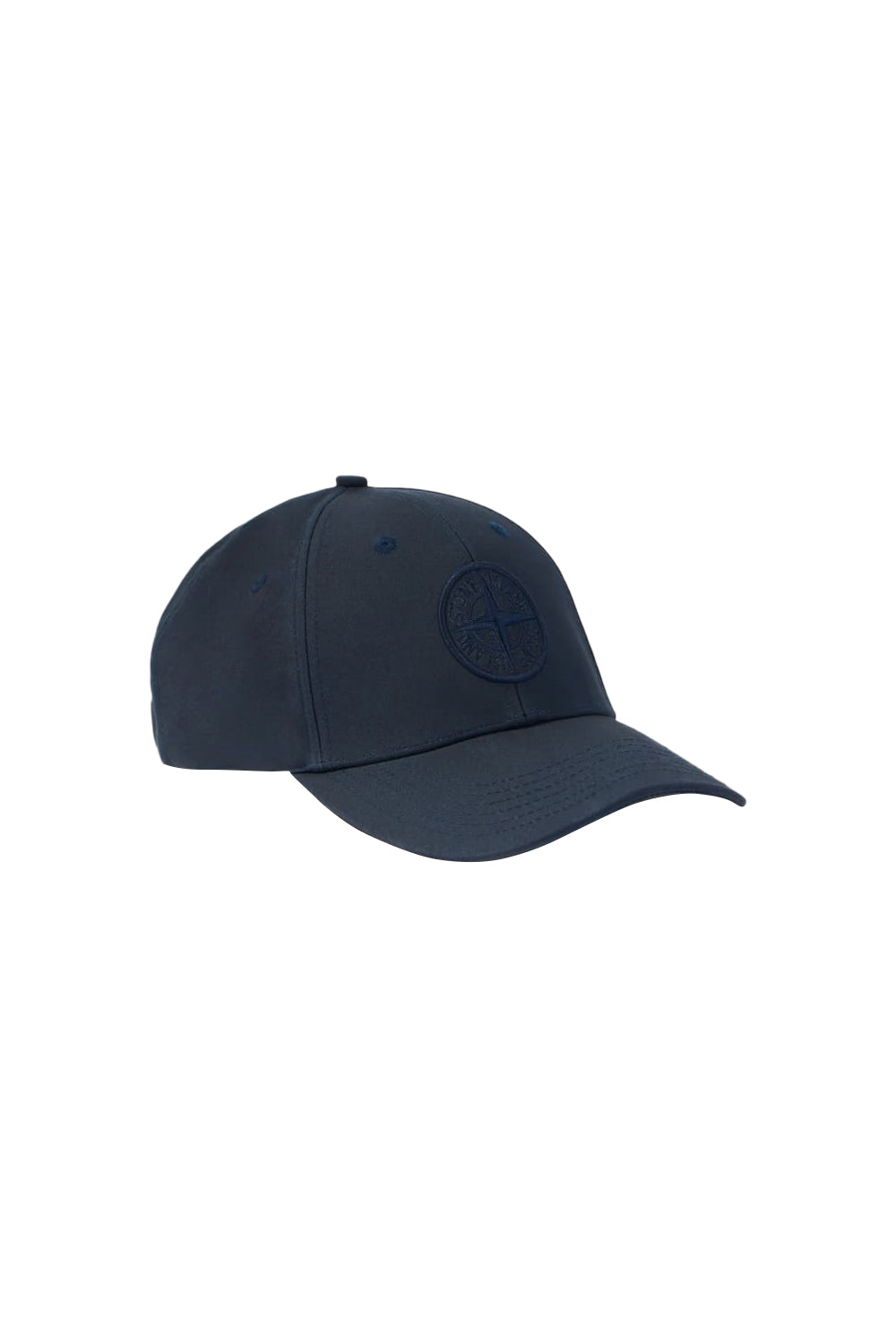Stone Island berretto baseball in rep di cotone con logo