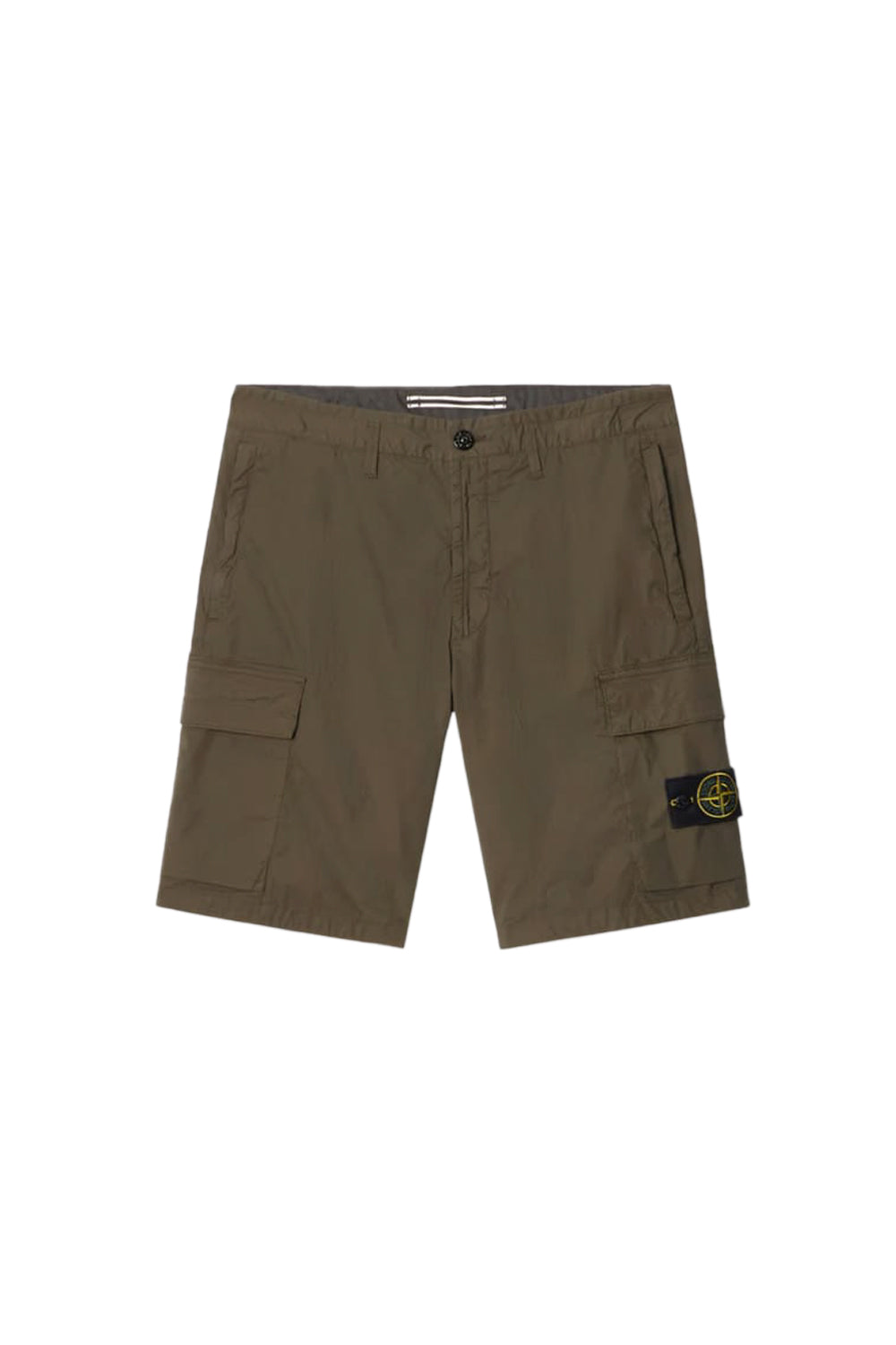 Stone Island shorts chino in cotone con logo