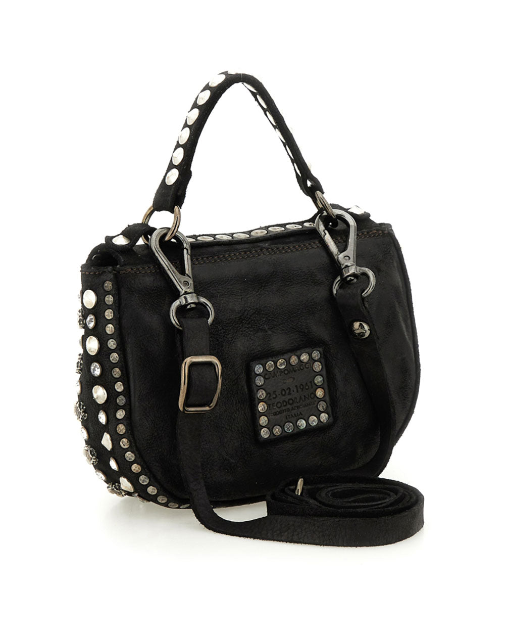 Borsa Campomaggi donna C036060ND X0038 Bella di Notte nera<BR/>