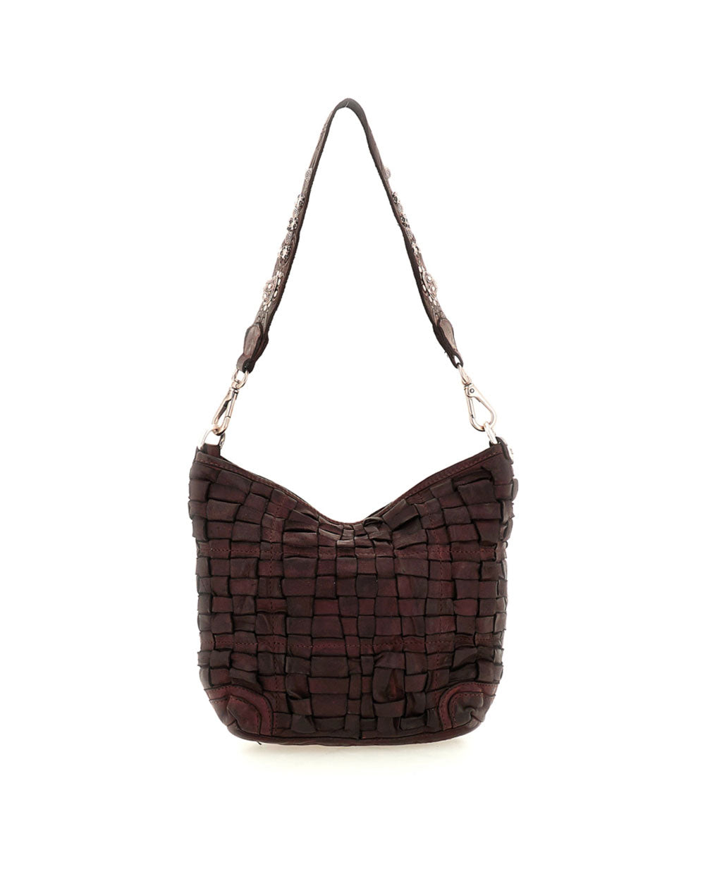 Borsa Campomaggi donna C043760ND X0019 Edera vinaccia<BR/>
