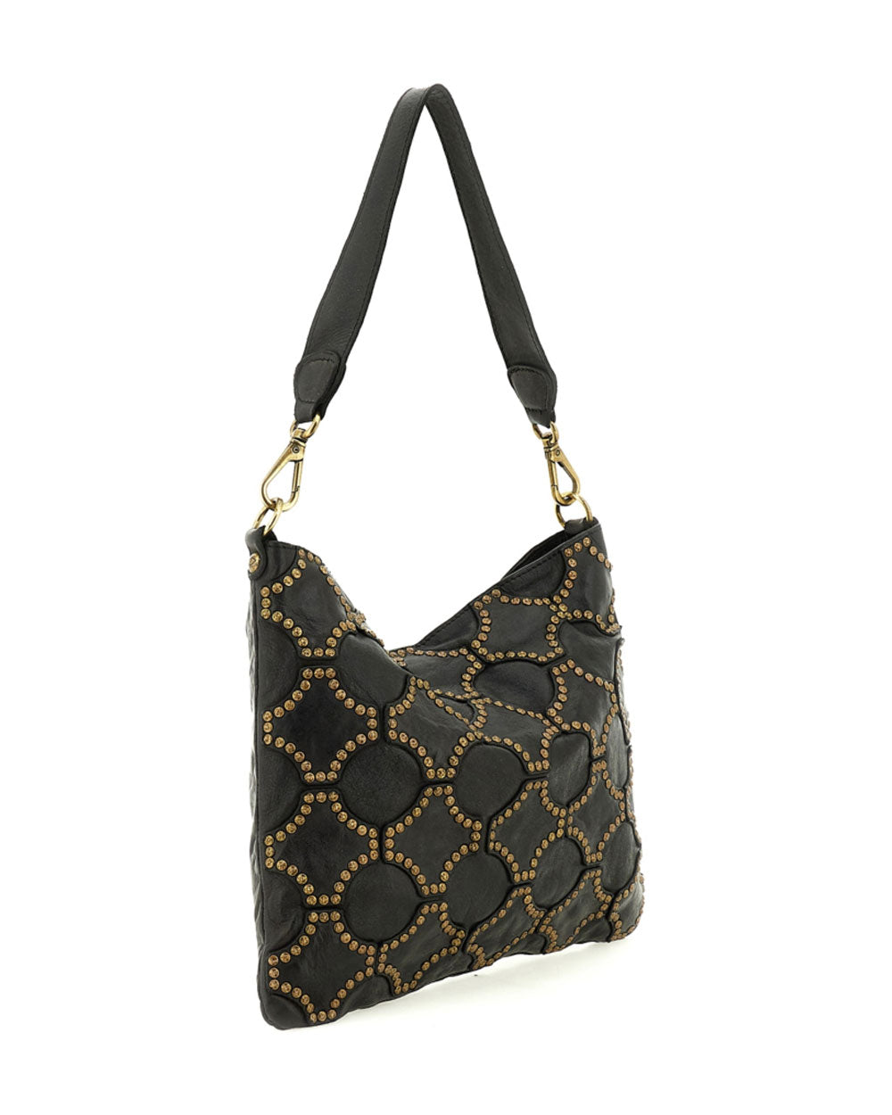 Borsa Campomaggi donna C045790ND X3112 Margot Camiore nera<BR/>