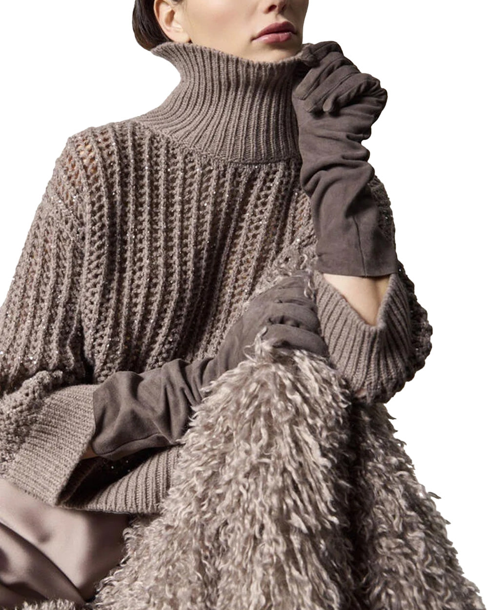 Maglione donna D.EXTERIOR 63103 Visone
