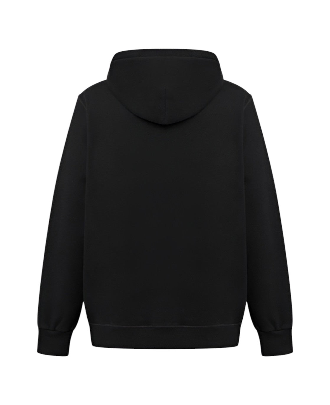 Felpa uomo Dondup UF777 KF0254U MZ8999 con cappuccio Nero