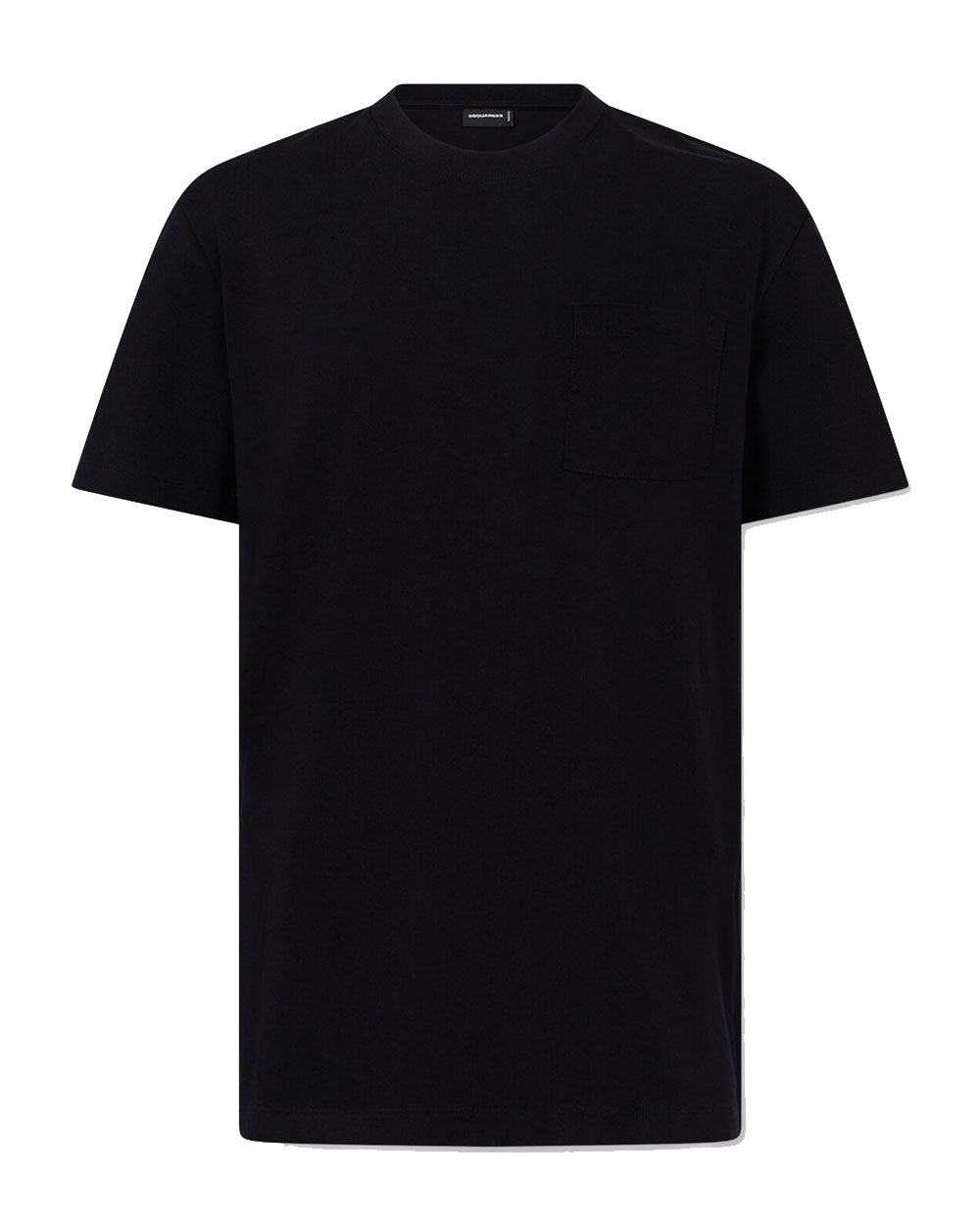 T-shirt Dsquared2 uomo S74GD1589D20033 nera <BR/>