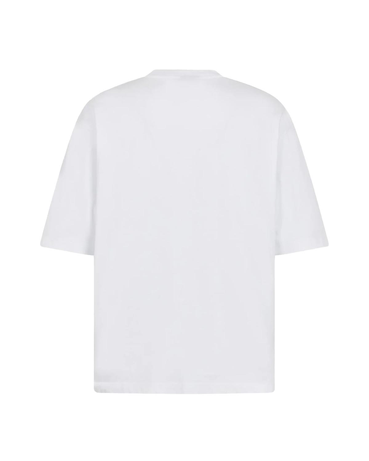 T-shirt Dsquared2 uomo S74GD1605-D20033100 bianca