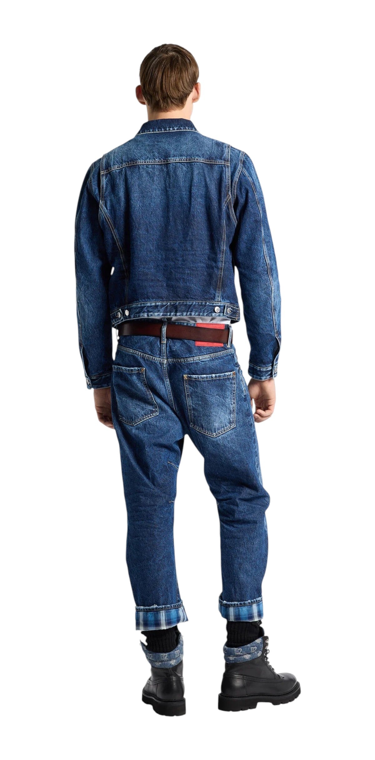 Jeans uomo Dsquared2 S74LB1954S30839470 Kawai Blu Denim