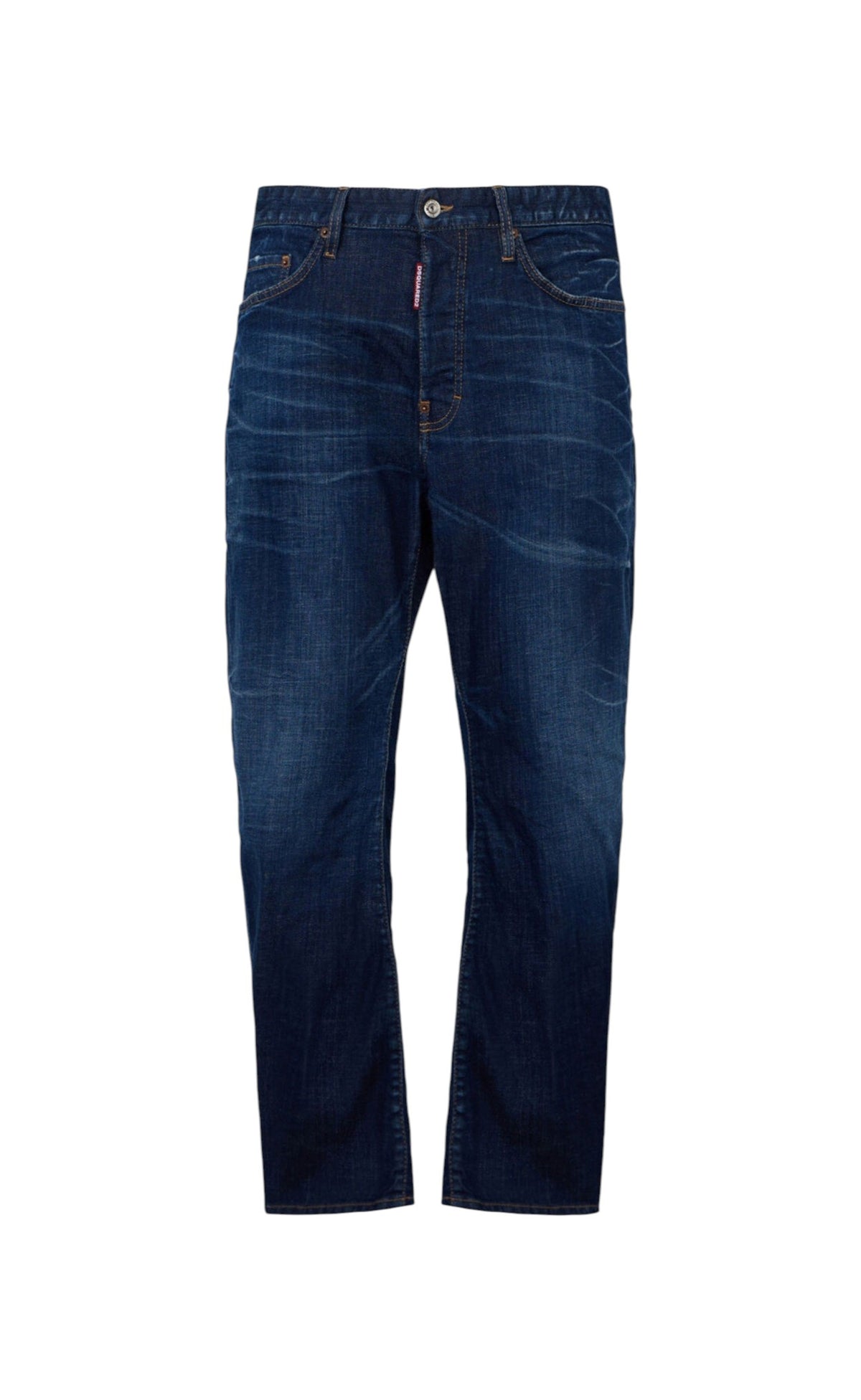 Jeans uomo Dsquared2 S74LB1982 D30010470 sportivi Bro Blu Denim