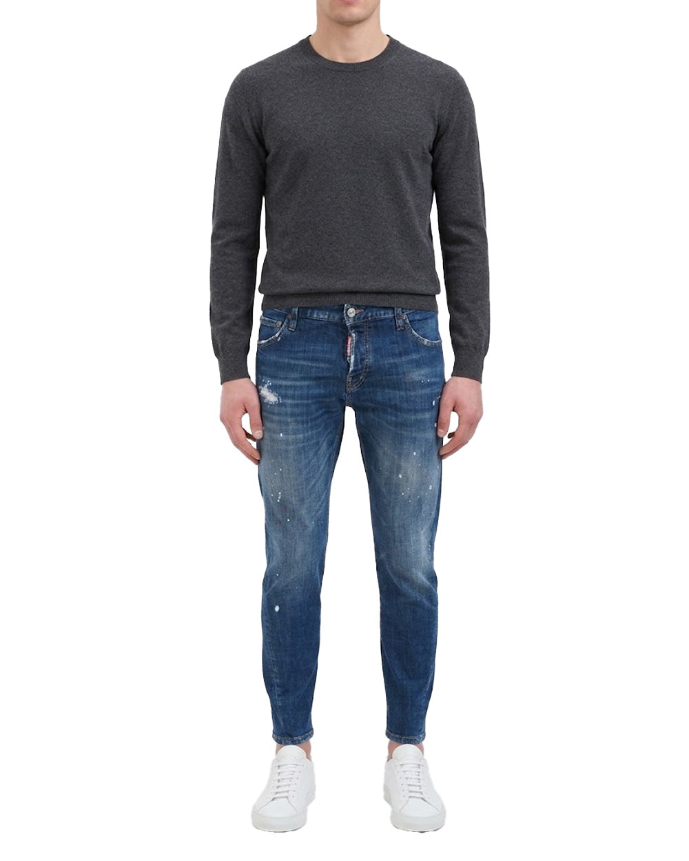 Jeans uomo DSQUARED S74LB1874S30664 Blu
