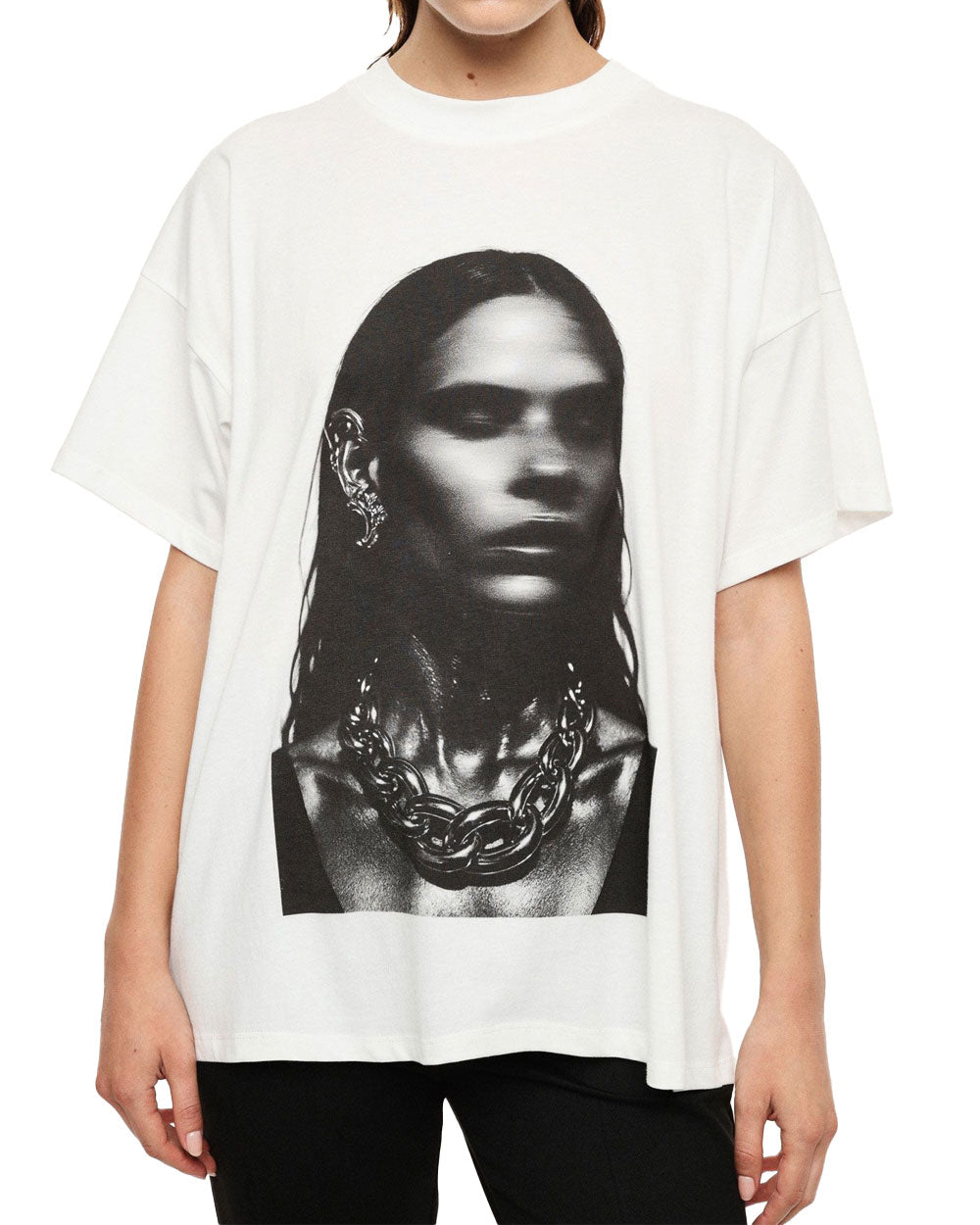 T-shirt Imperial Donna TAP6MII bianca