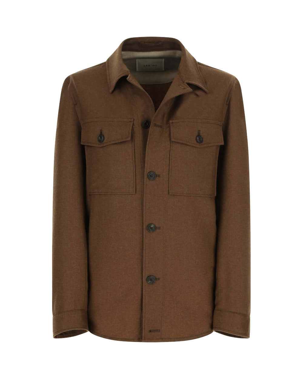 Overshirt L.B.M.1911 uomo 64532 2898 testa di moro
