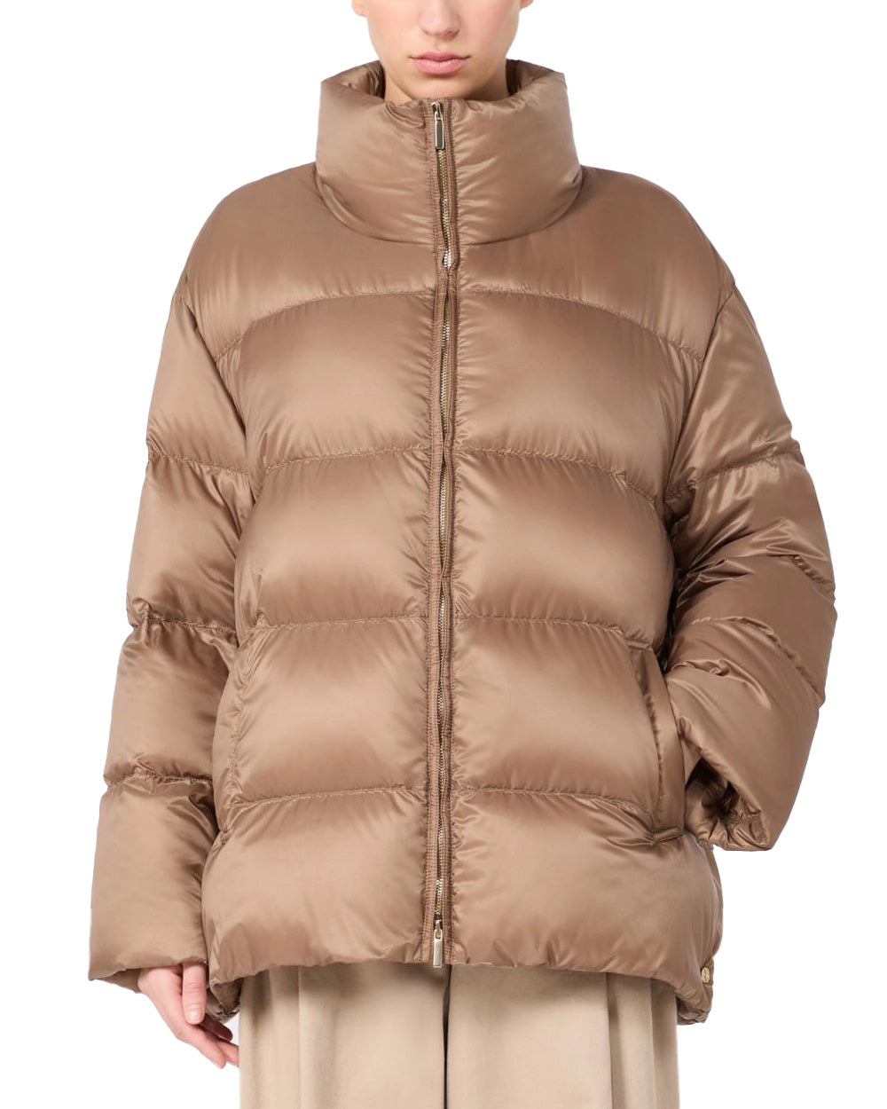 Giubbino MAX MARA THE CUBE donna MTCADORATO Cammello