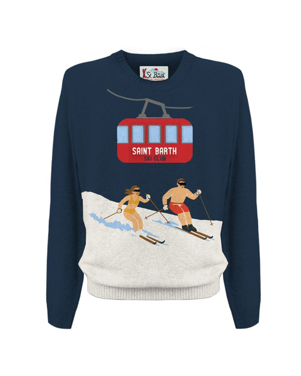 Maglione MC2 SAINT BARTH uomo HERONC00522M Blu