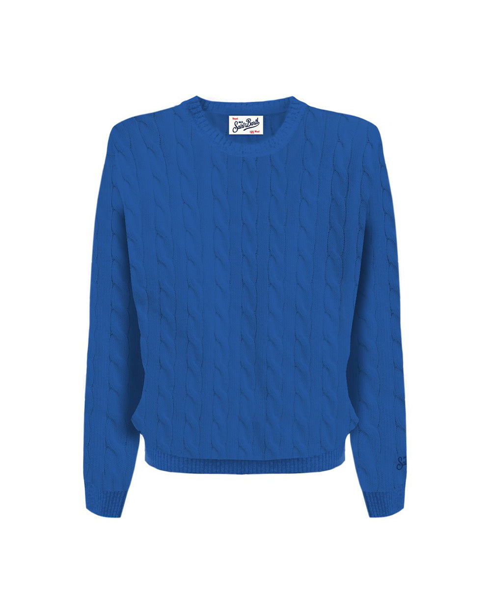 Maglione MC2 SAINT BARTH uomo REGENTBRAIDWOOL00031M Blu