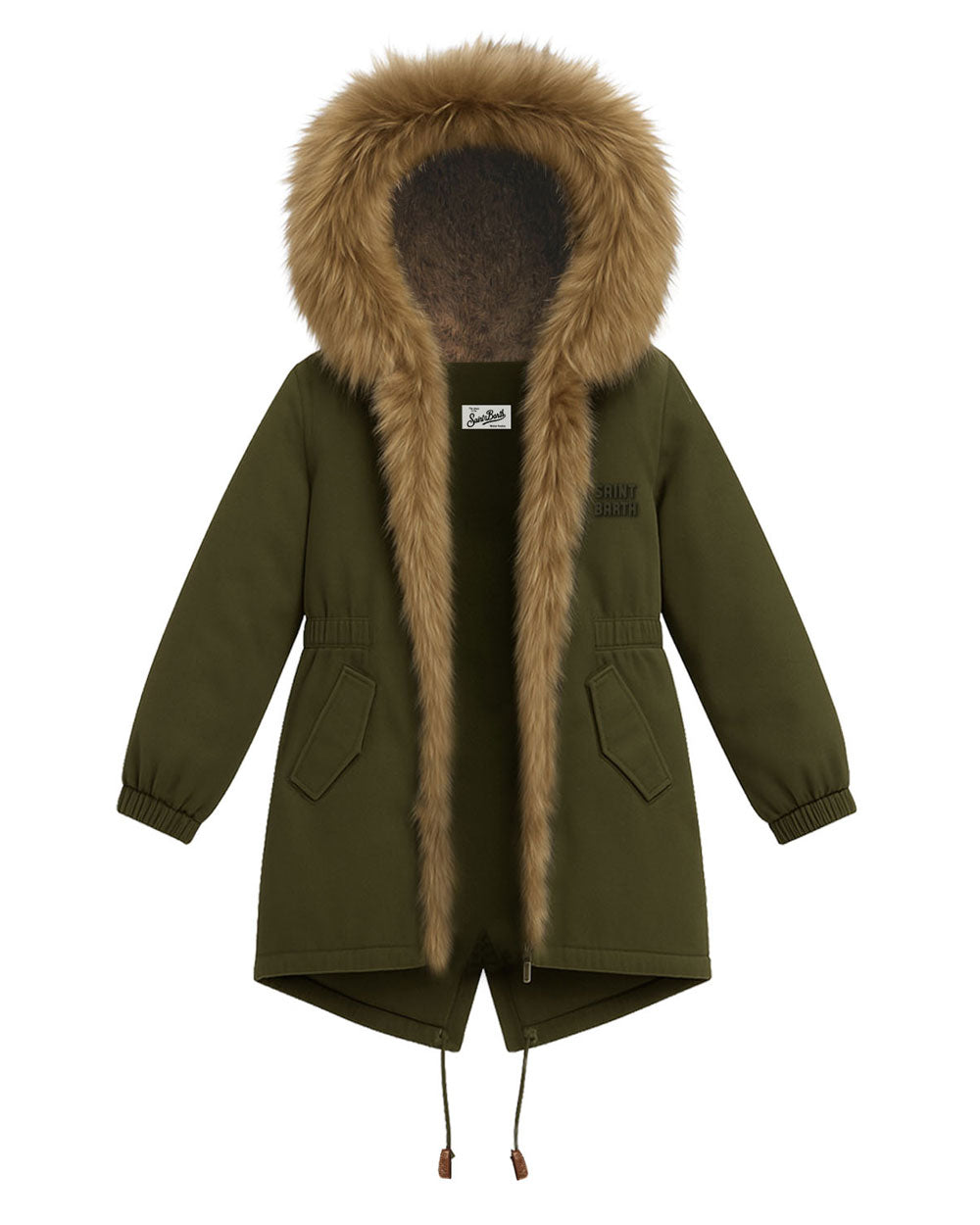 Parka Mc2 Saint Barth donna Brenna verde militare