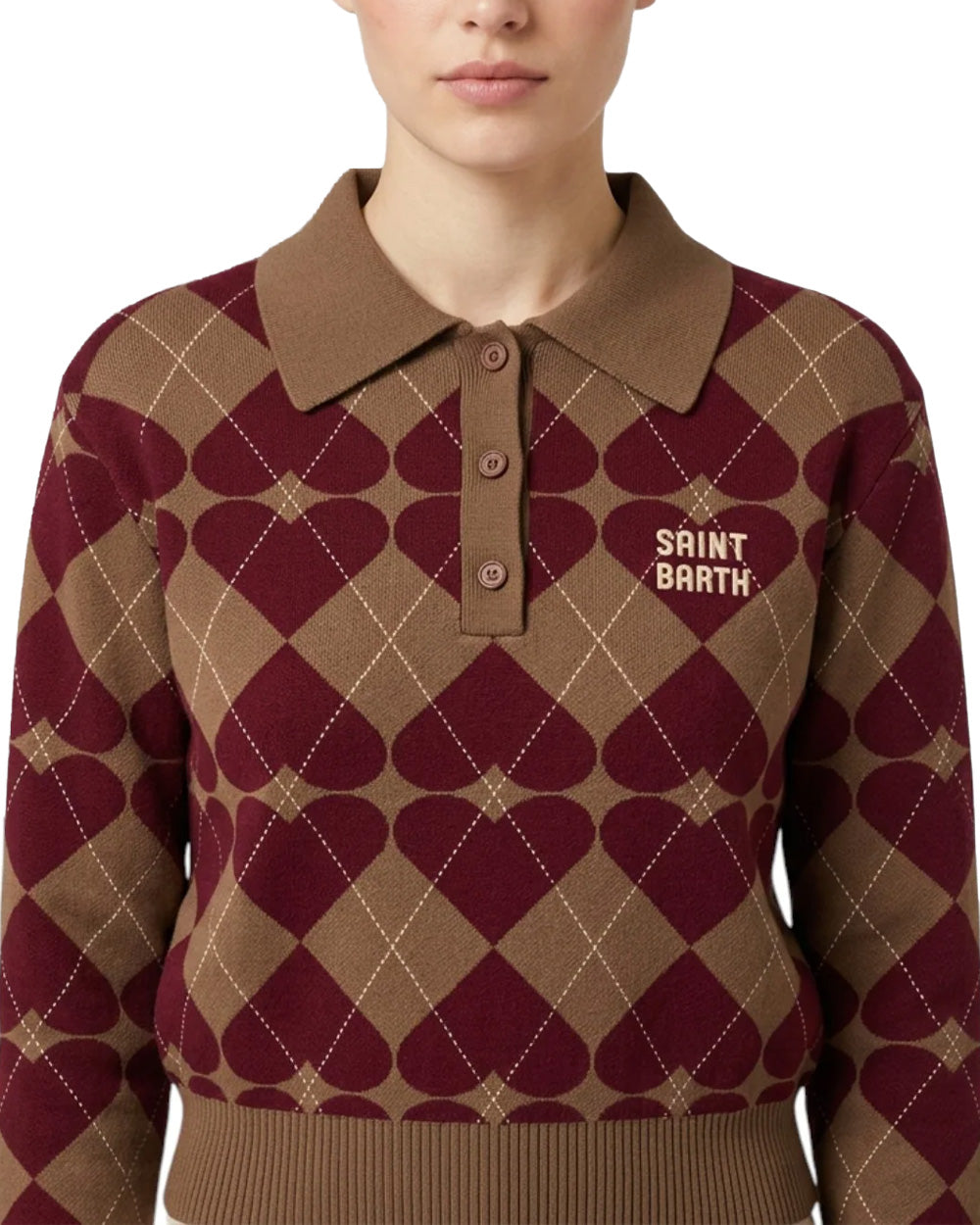 Maglione donna MC2 SAINT BARTH HADIDY00389M Marrone