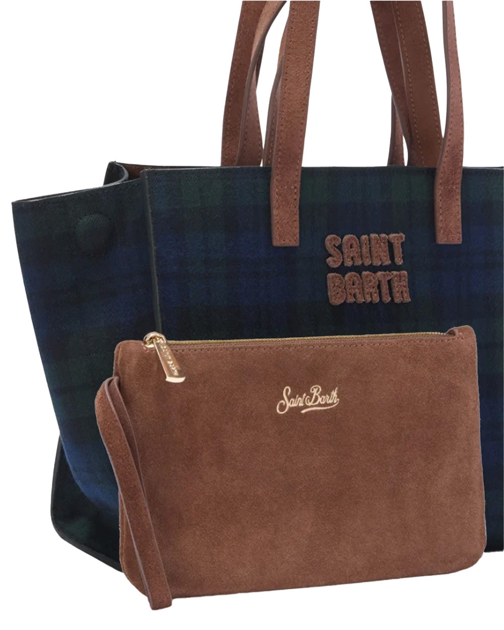 Borsa donna MC2 SAINT BARTH JOURBAGMIDI00659M Tartan