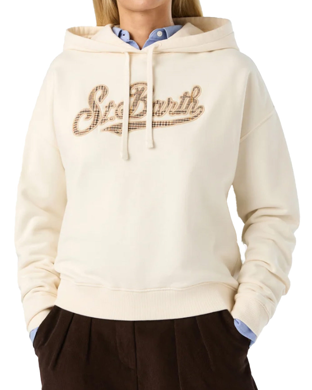 Felpe MC2 SAINT BARTH donna MINDYW00623M Beige