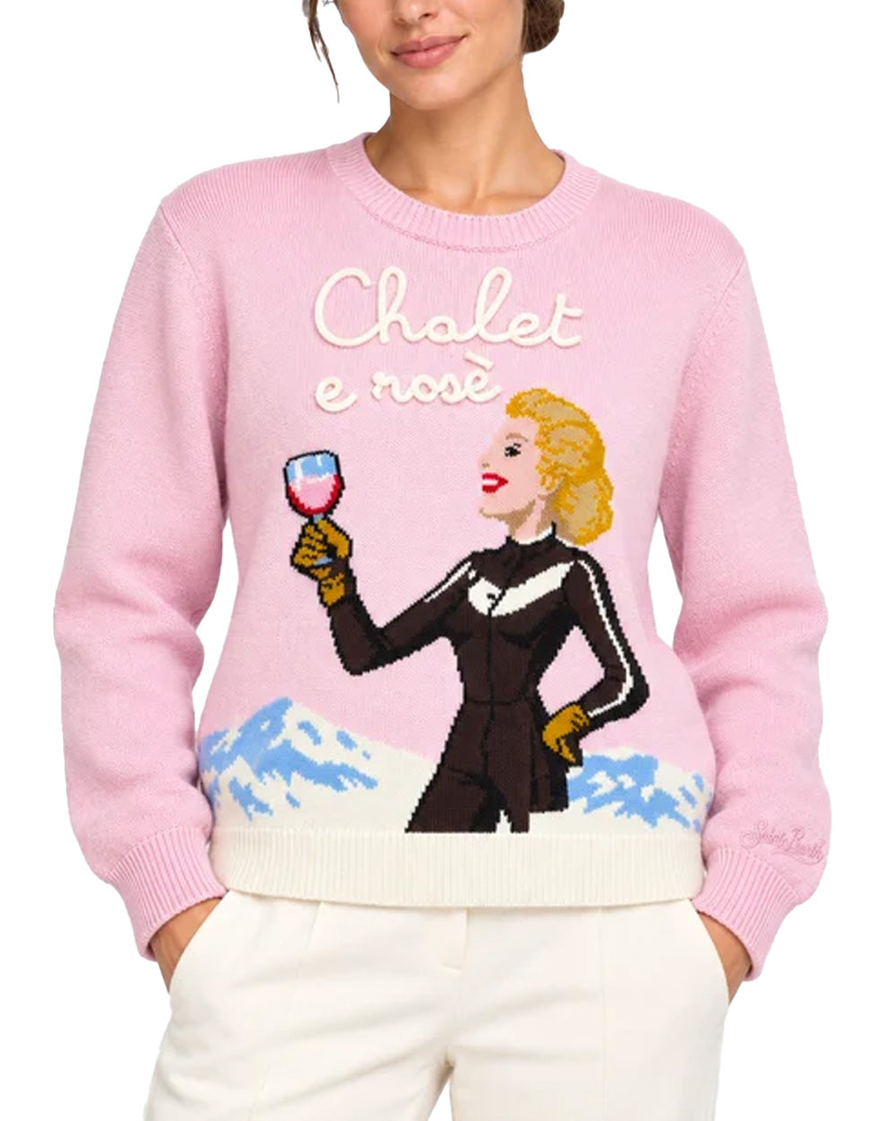Maglione donna MC2 SAINT BARTH NEWQUEENC00248M Rosa
