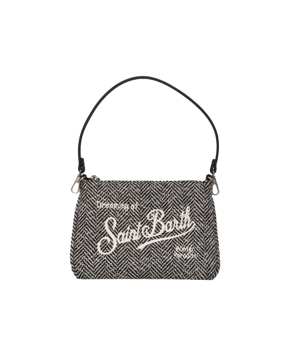 Pochette MC2 SAINT BARTH donna PARISIENNEMINIWOOL00472M Nero
