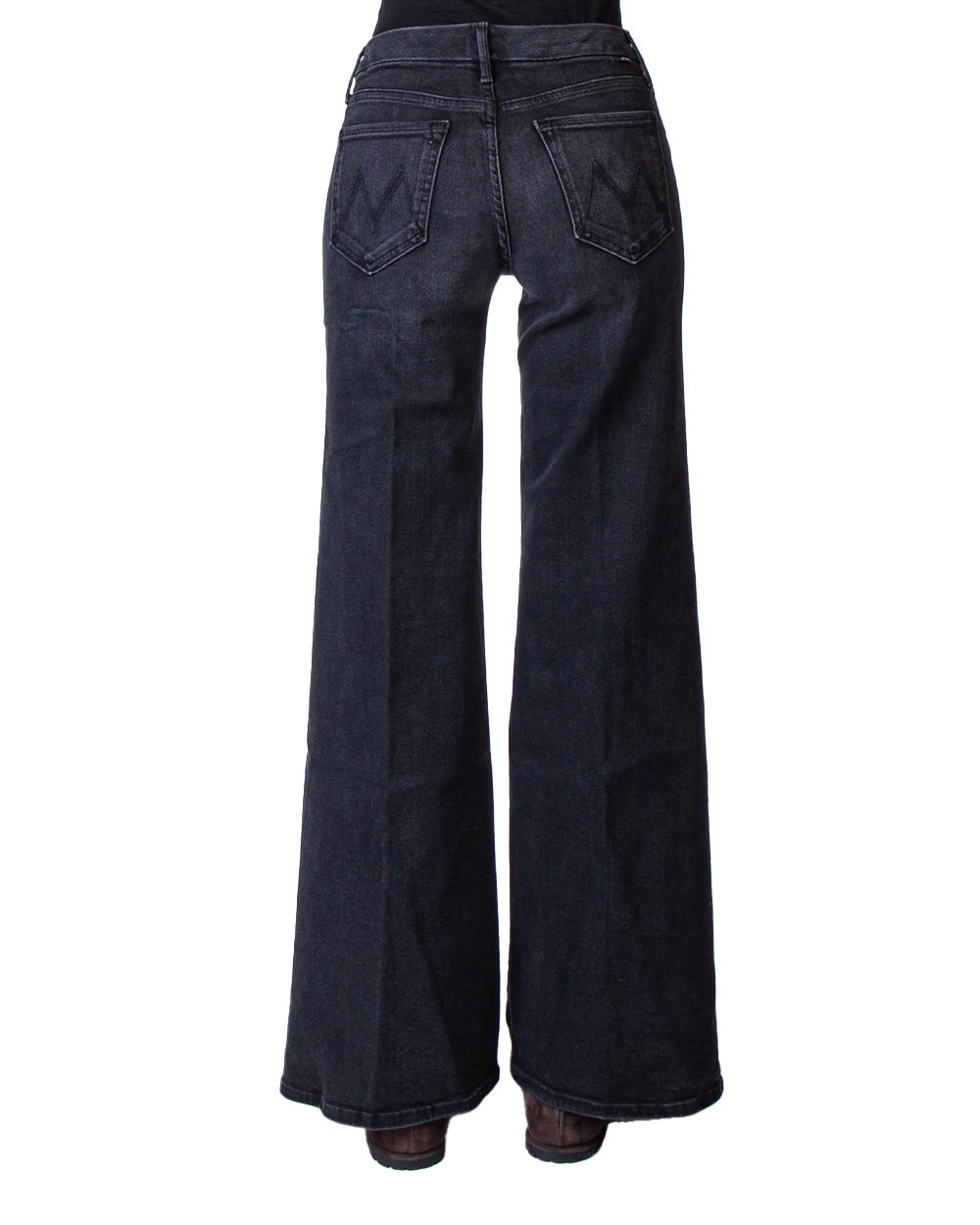 Jeans donna MOTHER WOMAN 104151611 Nero<BR/>