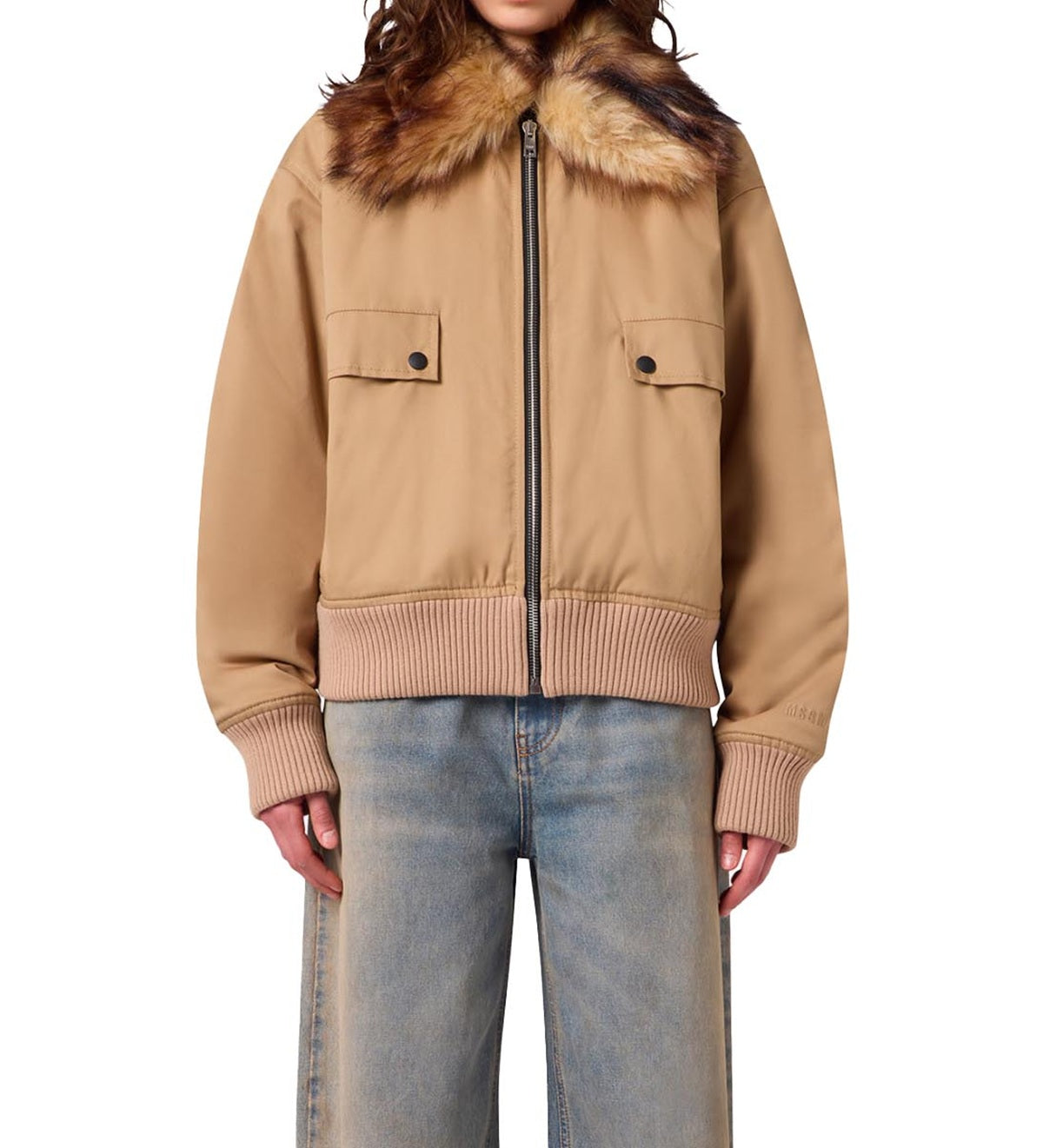 Giubbino MGSM donna 4142MDH04X 267814 24 beige