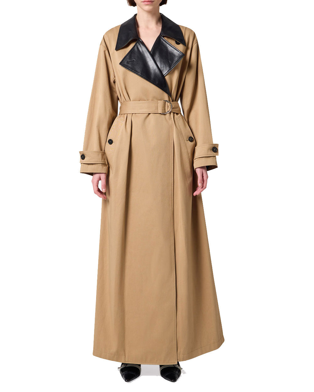 Trench donna MSGM 4141MDC07Y cammello