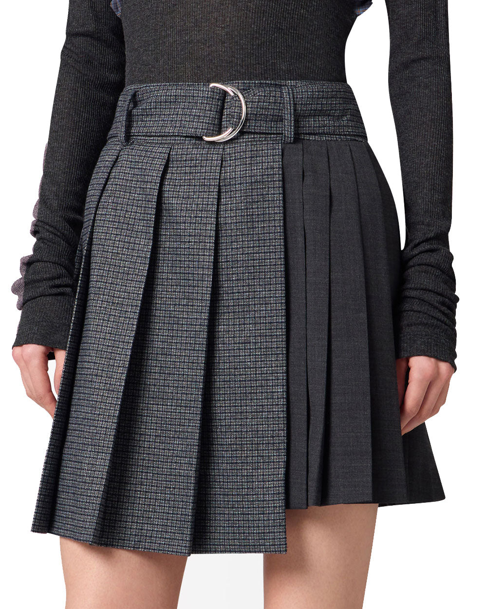 Gonna MSGM donna 4141MDD06PY grigia