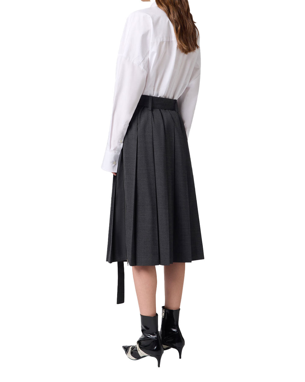 Gonna donna MSGM 4141MDD07P grigia