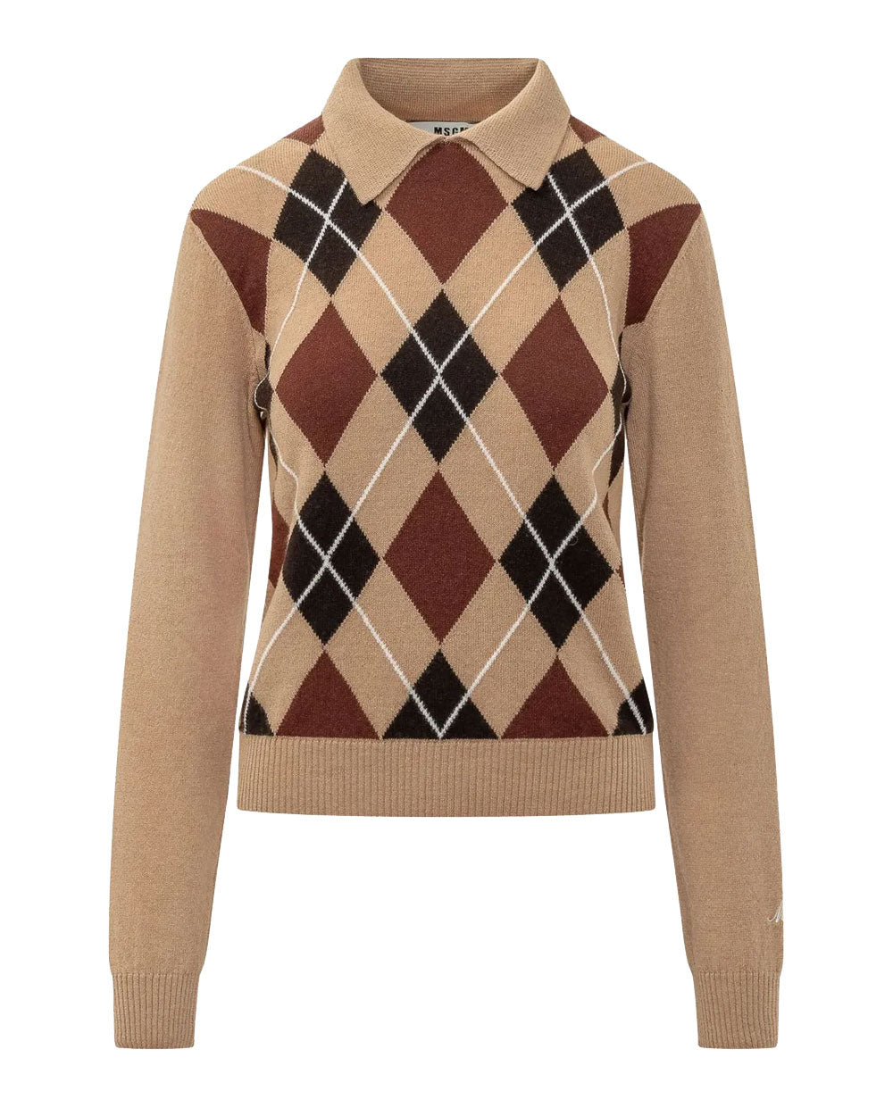 Maglia donna MSGM 4141MDM205 beige