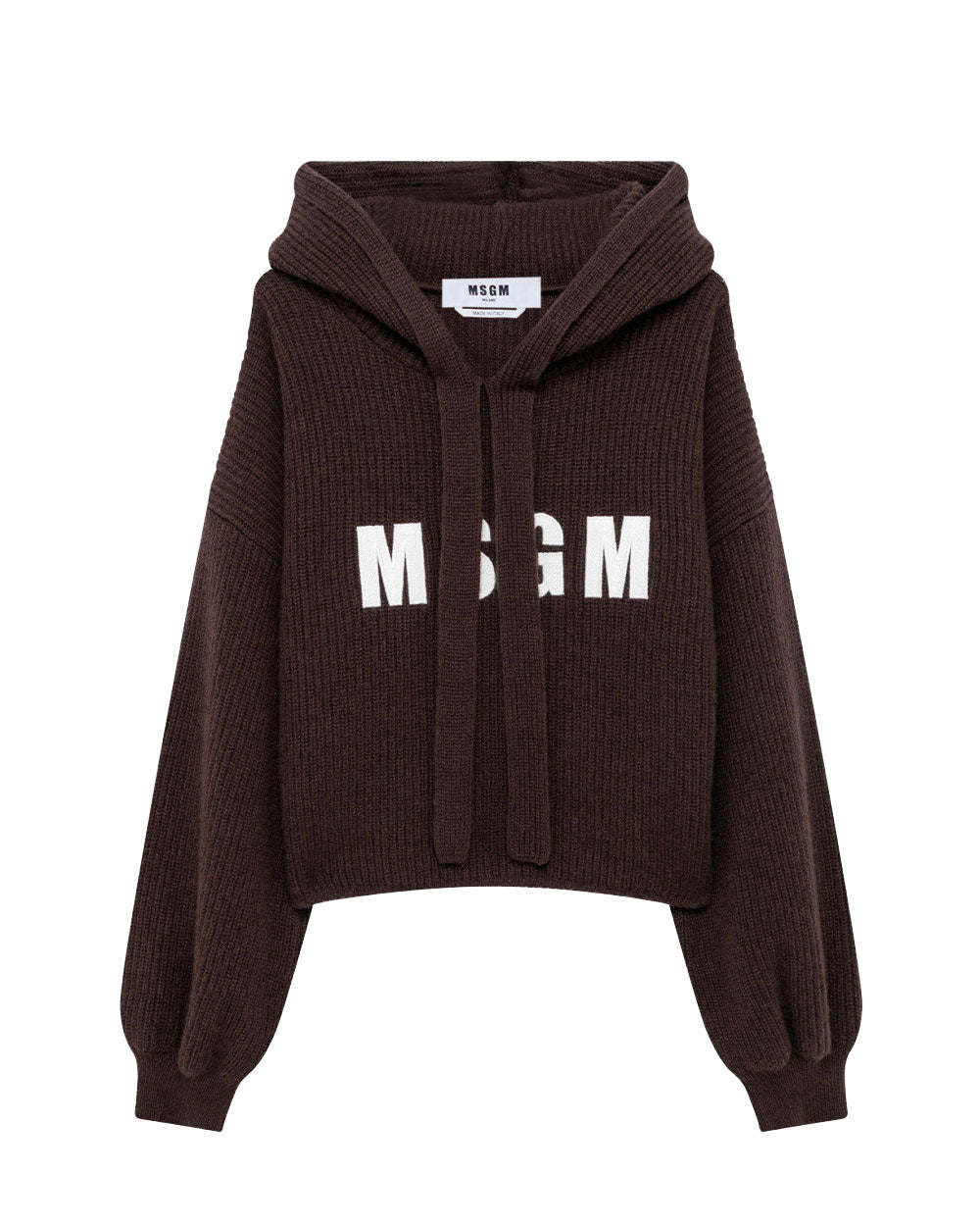 Maglia donna MSGM 4141MDM212 marrone