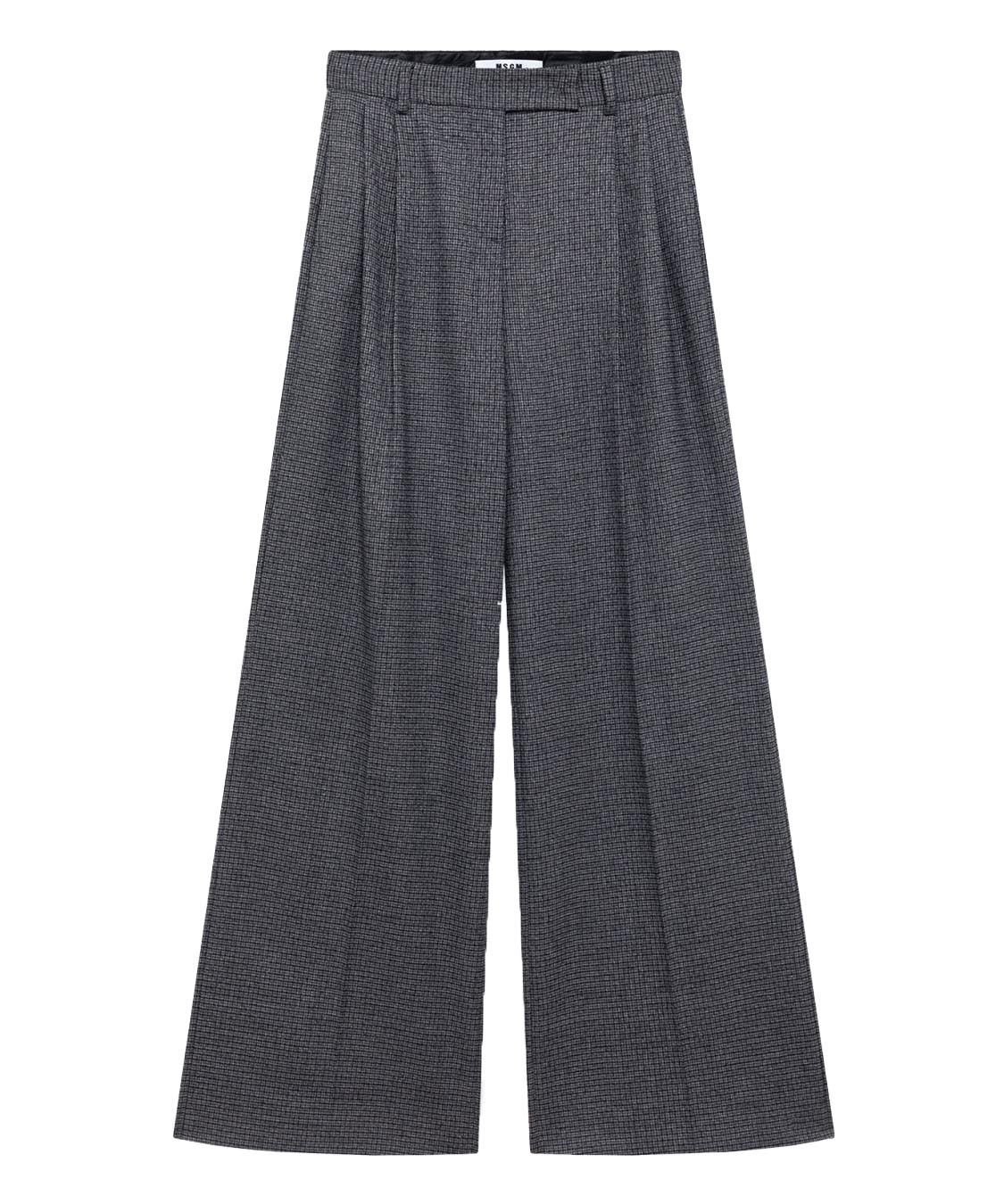 Pantalone donna MSGM 4141MDP04 267609 97 grigio flare