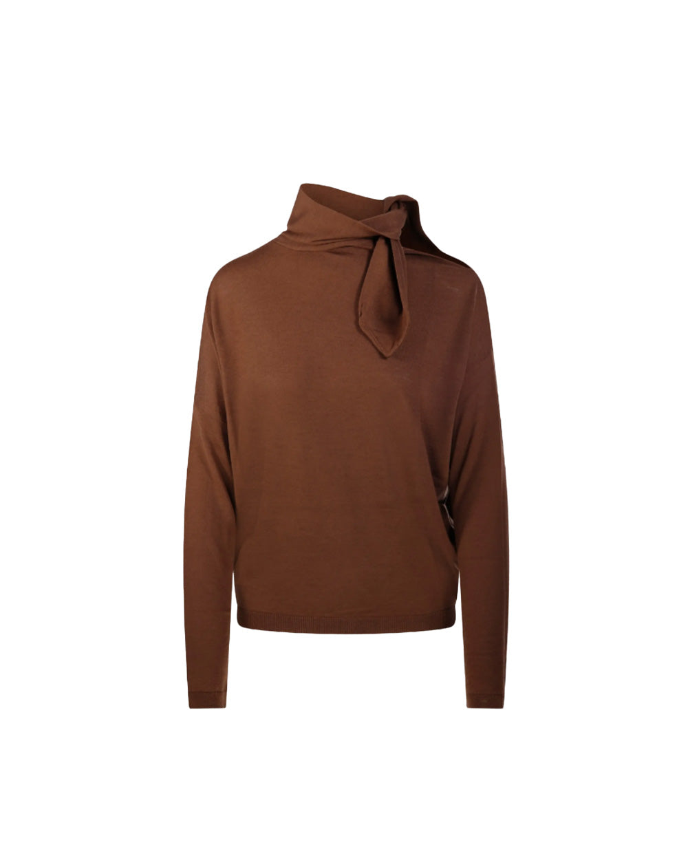 Maglione donna NUDE 1101W26010 Tabacco<BR/>