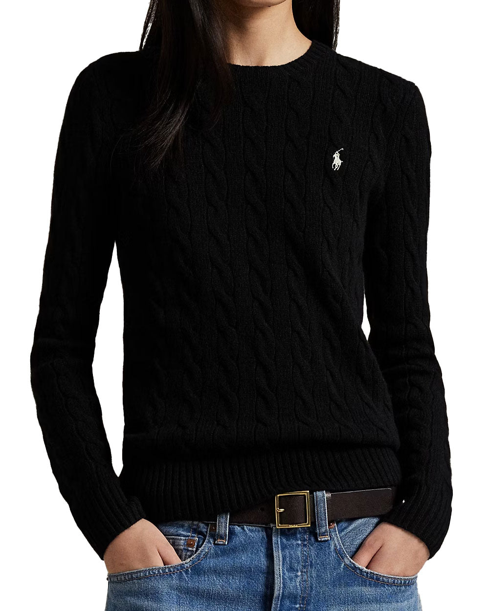 Girocollo donna Polo Ralph Lauren 211971865 nero