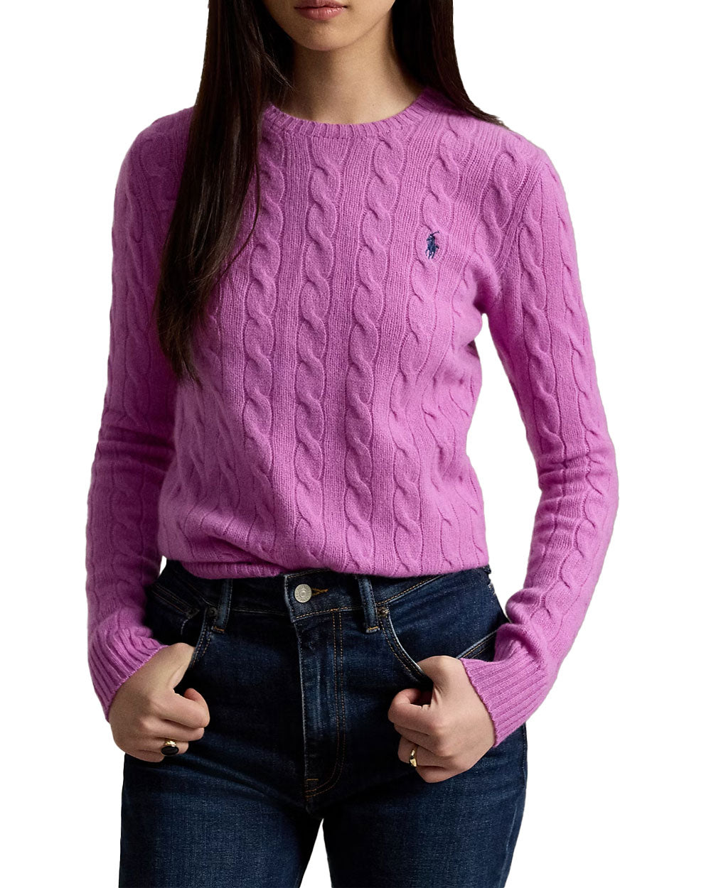 Girocollo donna Polo Ralph Lauren 211971865 rosa