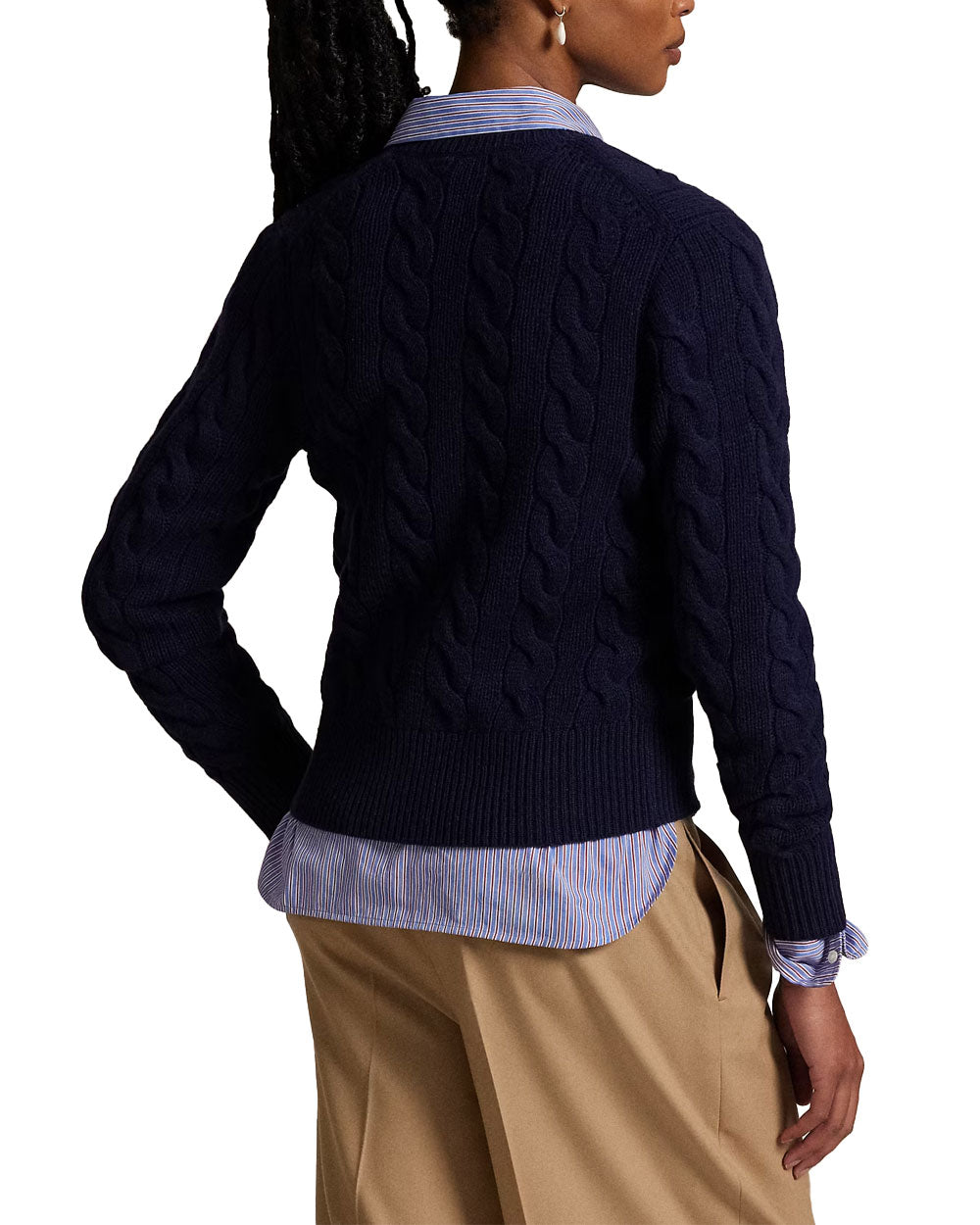 Cardigan donna Polo Ralph Lauren 211972104 navy