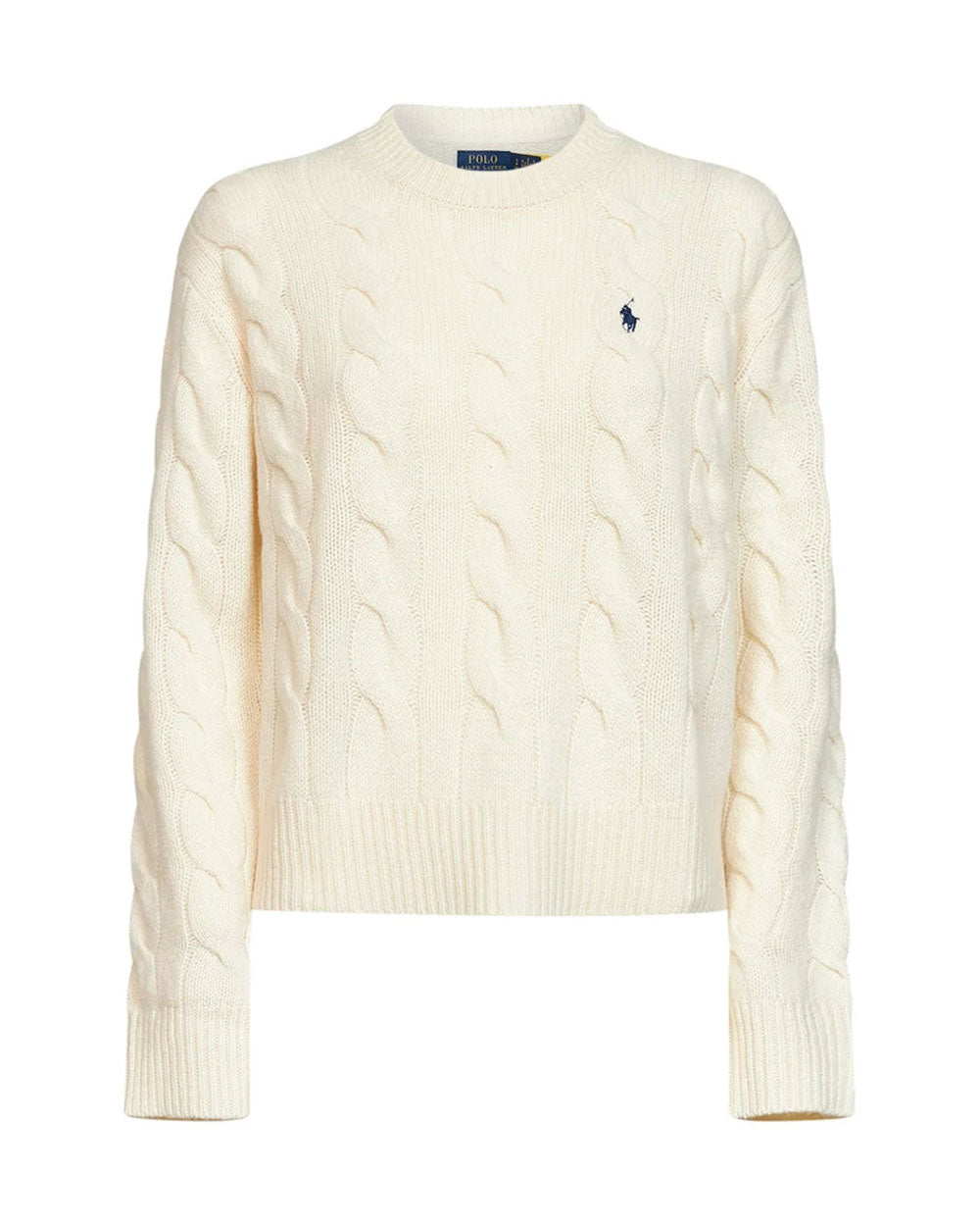 Girocollo donna Polo Ralph Lauren 211A91216 crema