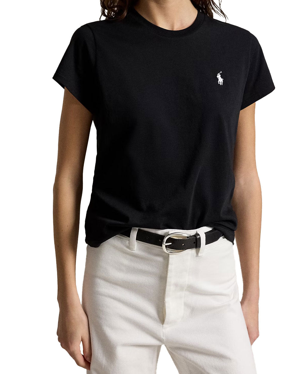 T-shirt donna Polo Ralph Lauren 211B14605 nera