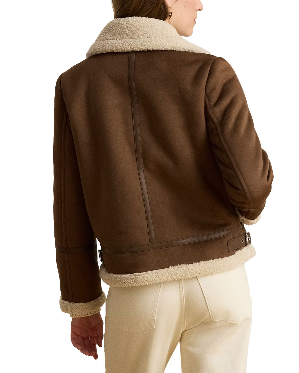 Cappotto donna Polo Ralph Lauren 297P04122 tabacco<BR/>