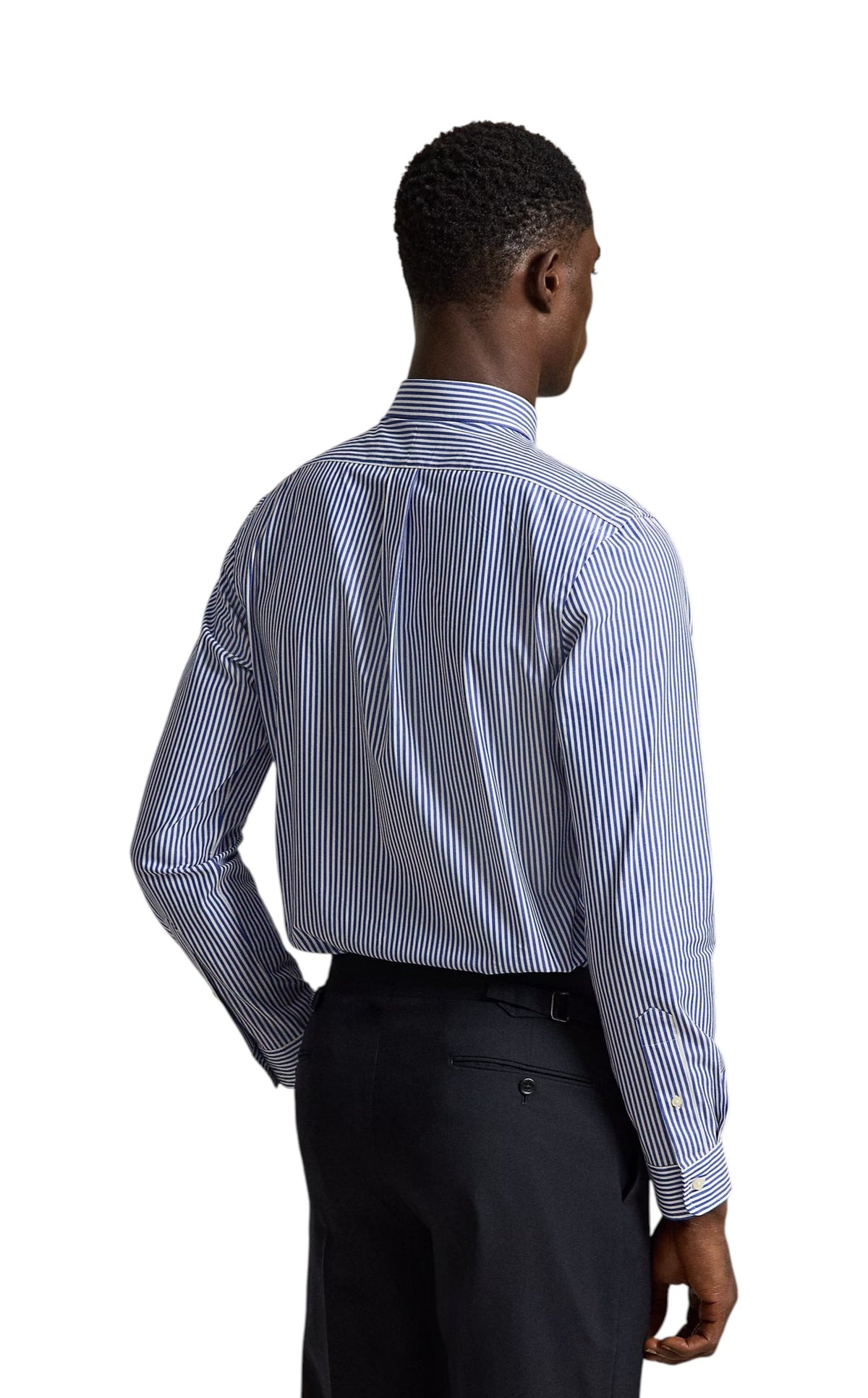 Camicia uomo Polo Ralph Lauren 710929344025 Rugbyl a righe Blu Royal