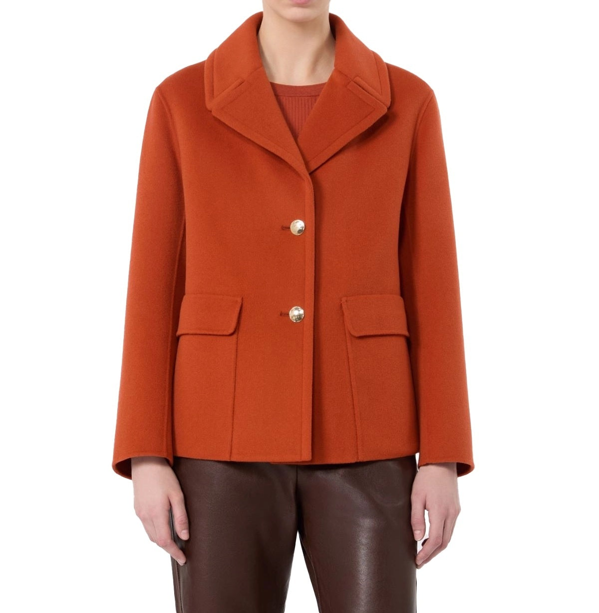 Giacca S Max Mara donna SMMSISSY076 arancione