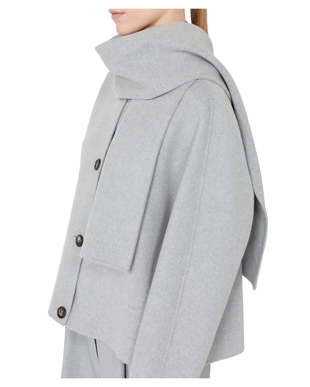 Giacca 'S Max Mara donna SMMKATE grigio perla