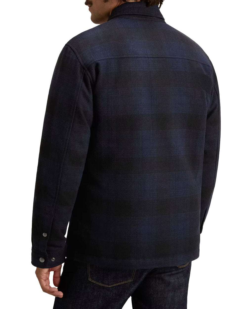 Overshirt Woolrich uomo CFWOOS2018MBUT3046 blu<BR/>