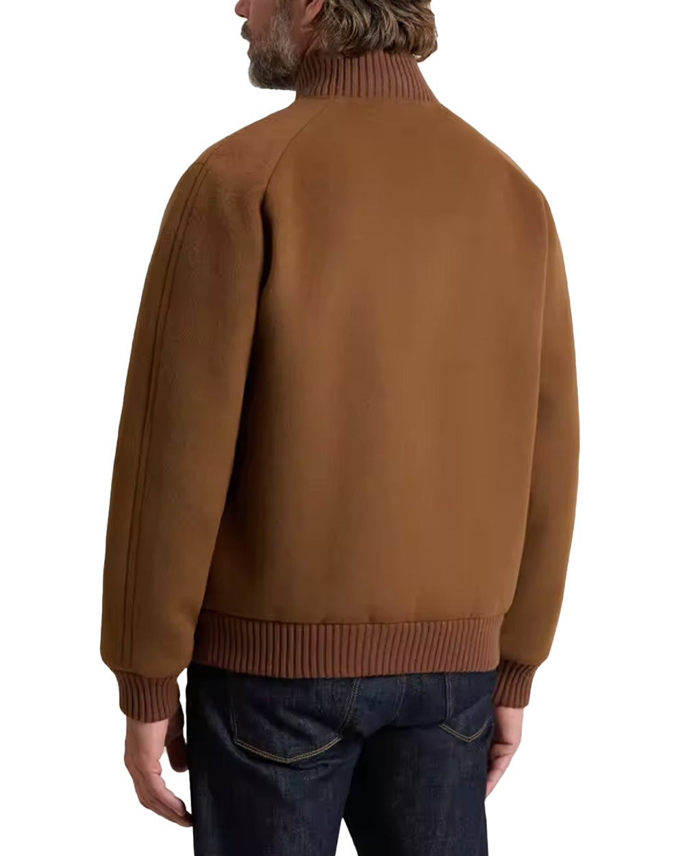 Giubbino WOOLRICH uomo CFWOOU2023MBUT5041 Bison<BR/>