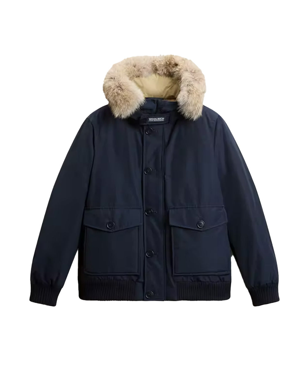 Giubbino WOOLRICH uomo CFWOOU2238MRUT0001 Melton blue