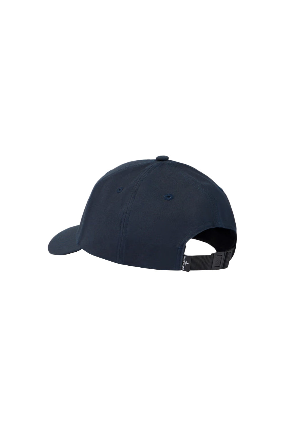 Stone Island berretto baseball in rep di cotone con logo 