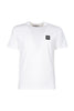 Stone Island T-shirt in jersey di cotone con patch logo