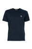 Stone Island T-shirt in jersey di cotone con patch logo