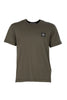 Stone Island T-shirt in jersey di cotone con patch logo