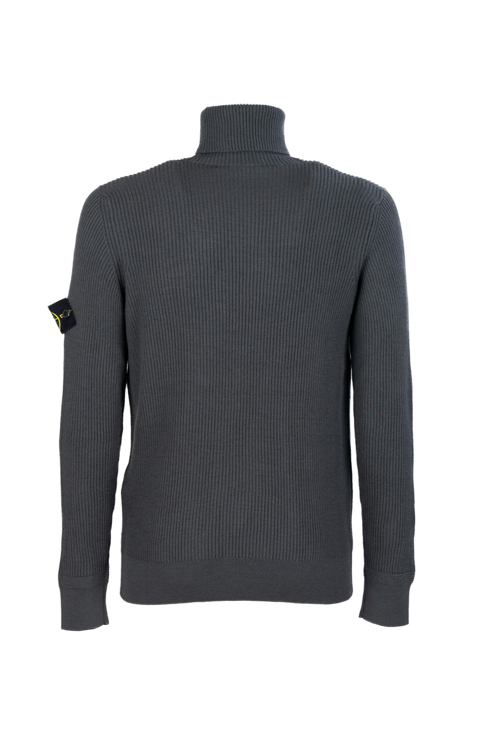 Stone Island pullover in lana vergine a collo alto 