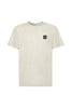 Stone Island T-shirt slim fit  in cotone con patch logo